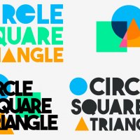 Circle Square Triangle PILOT logo exploration